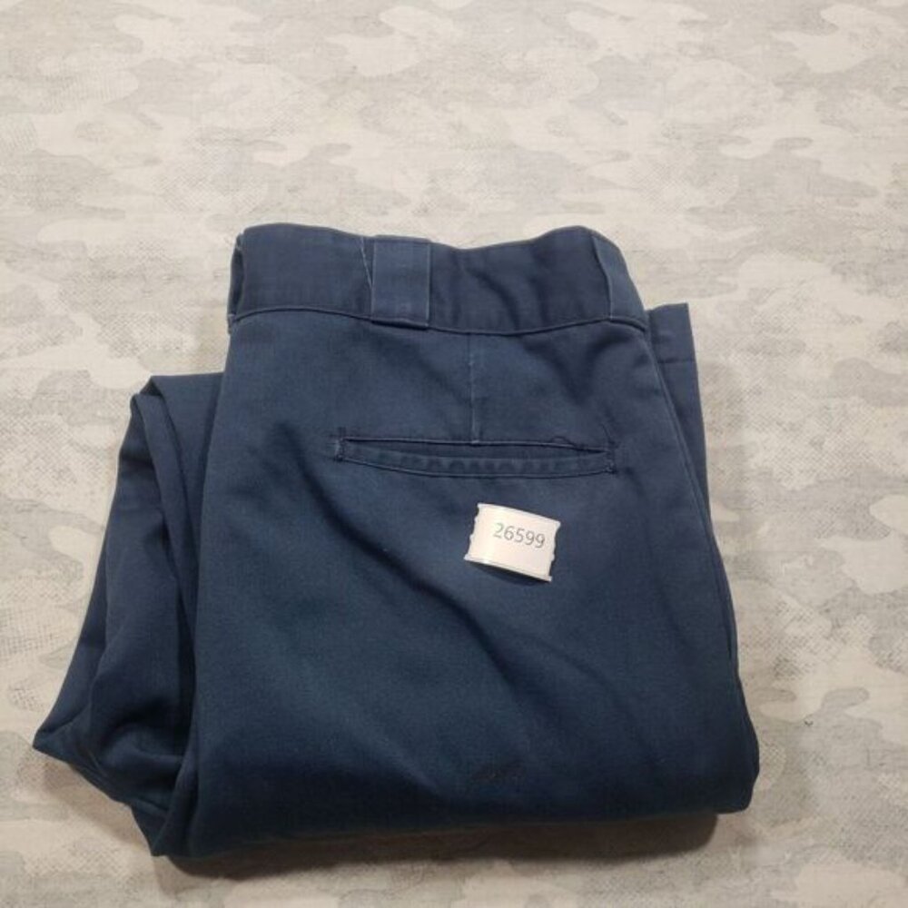 Vintage LL Bean Pants Mens 36x29 Blue Fleece Lined Freeport Maine - Picture 12 of 12